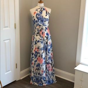 Floral maxi dress